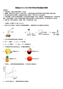 青海省2025-2026学年中考化学考试模拟冲刺卷（含答案解析）