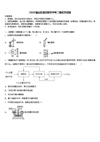 2026届山东省日照市中考二模化学试题（含答案解析）