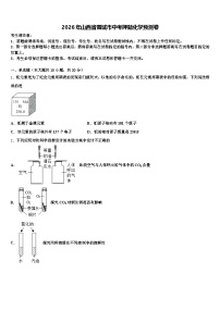 2026年山西省晋城市中考押题化学预测卷（含答案解析）