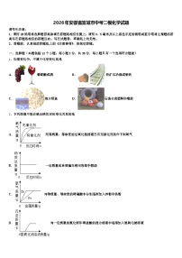 2026年安徽省宣城市中考二模化学试题（含答案解析）
