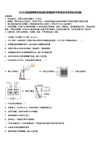 2026年新疆维吾尔自治区塔城地区中考适应性考试化学试题（含答案解析）