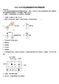 2025-2026学年山西省朔州市中考化学押题试卷（含答案解析）