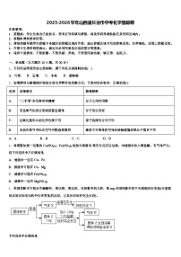 2025-2026学年山西省长治市中考化学猜题卷（含答案解析）