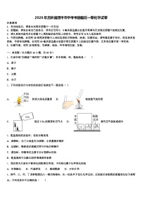 2026年吉林省四平市中考考前最后一卷化学试卷（含答案解析）