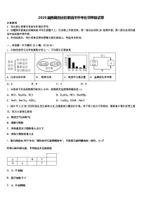 2026届西藏自治区那曲市中考化学押题试卷（含答案解析）