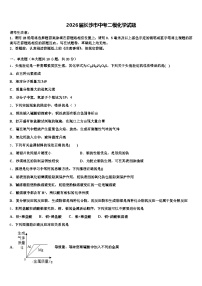 2026届长沙市中考二模化学试题（含答案解析）