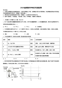 2026届咸阳市中考化学五模试卷（含答案解析）