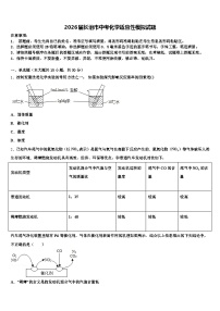 2026届长治市中考化学适应性模拟试题（含答案解析）