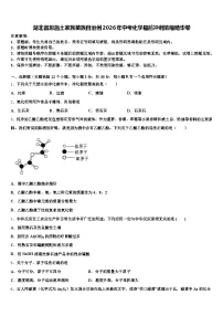 湖北省恩施土家族苗族自治州2026年中考化学最后冲刺浓缩精华卷（含答案解析）