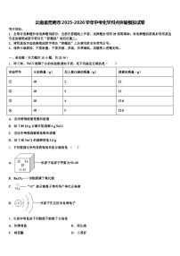 云南省昆明市2025-2026学年中考化学对点突破模拟试卷（含答案解析）
