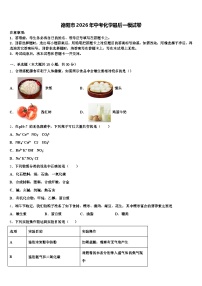 德阳市2026年中考化学最后一模试卷（含答案解析）