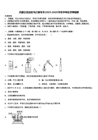 内蒙古自治区乌兰察布市2025-2026学年中考化学押题卷（含答案解析）