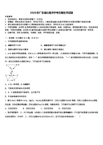 2026年广东省汕尾市中考五模化学试题（含答案解析）