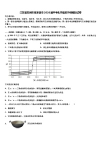 江苏省苏州市张家港市2026届中考化学最后冲刺模拟试卷含解析
