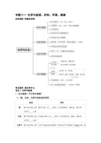 专题十一 化学与能源、材料、环境、健康  2026年中考化学一轮复习练习(含答案)