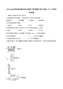 2025-2026学年吉林省长春市吉林大学附属中学九年级（下）开学化学试卷-自定义类型