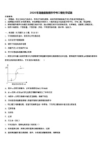 2026年湖南省衡阳市中考三模化学试题（含答案解析）