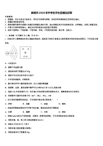 淄博市2026年中考化学全真模拟试卷（含答案解析）