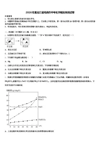 2026年黑龙江省鸡西市中考化学模拟预测试卷（含答案解析）
