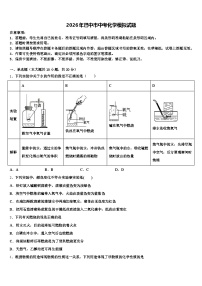 2026年巴中市中考化学模拟试题（含答案解析）
