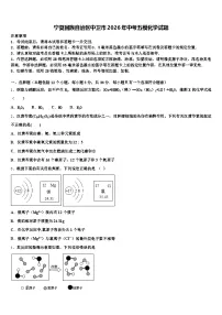 宁夏回族自治区中卫市2026年中考五模化学试题（含答案解析）