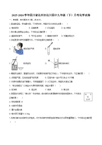 2025-2026学年四川省达州市达川四中九年级（下）月考化学试卷-自定义类型