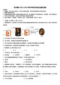 佳木斯市2025-2026学年中考化学适应性模拟试题（含答案解析）