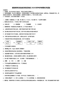 新疆维吾尔自治区阿克苏地区2026年中考冲刺卷化学试题（含答案解析）