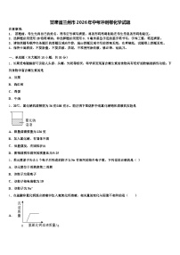 甘肃省兰州市2026年中考冲刺卷化学试题（含答案解析）