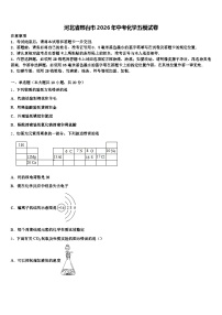 河北省邢台市2026年中考化学五模试卷（含答案解析）