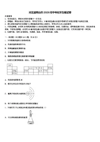 河北省邢台市2026年中考化学五模试卷（含答案解析）