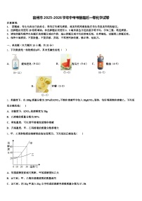 宿州市2025-2026学年中考考前最后一卷化学试卷（含答案解析）
