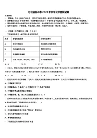 河北省衡水市2026年中考化学四模试卷（含答案解析）