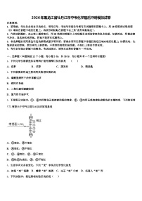 2026年黑龙江省牡丹江市中考化学最后冲刺模拟试卷（含答案解析）