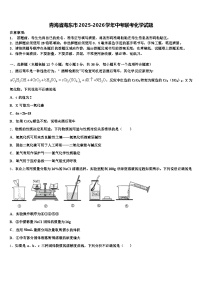 青海省海东市2025-2026学年中考联考化学试题（含答案解析）