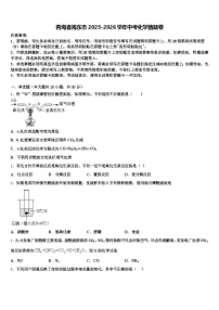 青海省海东市2025-2026学年中考化学猜题卷（含答案解析）
