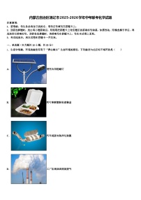 内蒙古自治区通辽市2025-2026学年中考联考化学试题（含答案解析）