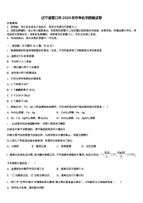 辽宁省营口市2026年中考化学四模试卷（含答案解析）