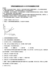 甘肃省甘南藏族自治州2026年中考试题猜想化学试卷（含答案解析）