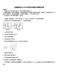 云南省保山市2026年中考化学最后冲刺模拟试卷（含答案解析）