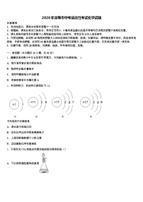 2026年深圳市中考适应性考试化学试题（含答案解析）