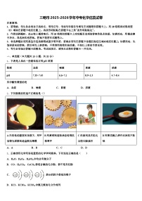 三明市2025-2026学年中考化学仿真试卷（含答案解析）