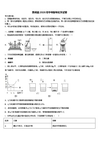 贵州省2026年中考联考化学试卷（含答案解析）