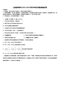 山西省朔州市2025-2026学年中考化学模拟精编试卷（含答案解析）