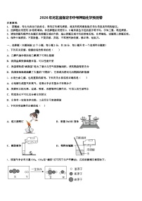 2026年河北省保定市中考押题化学预测卷（含答案解析）