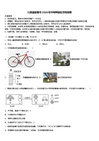 江西省宜春市2026年中考押题化学预测卷（含答案解析）