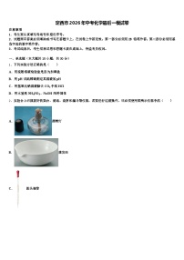 定西市2026年中考化学最后一模试卷（含答案解析）