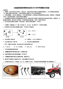 云南省西双版纳傣族自治州2026年中考四模化学试题（含答案解析）