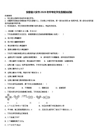 安徽省六安市2026年中考化学全真模拟试题（含答案解析）
