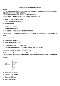河北省2026年中考猜题化学试卷（含答案解析）